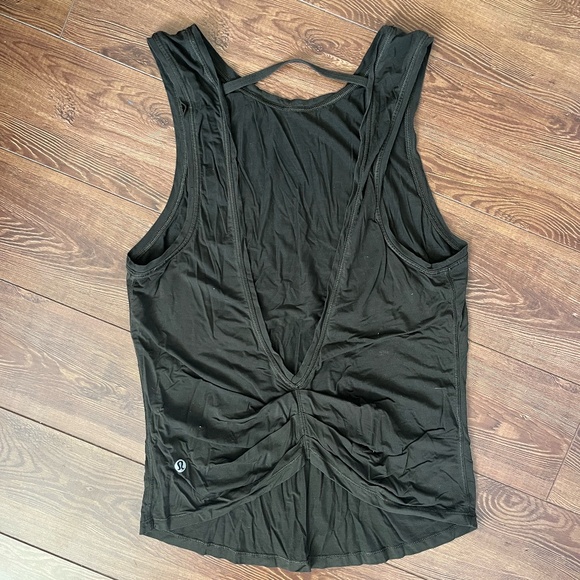 Lululemon olive tank - Picture 2 of 2